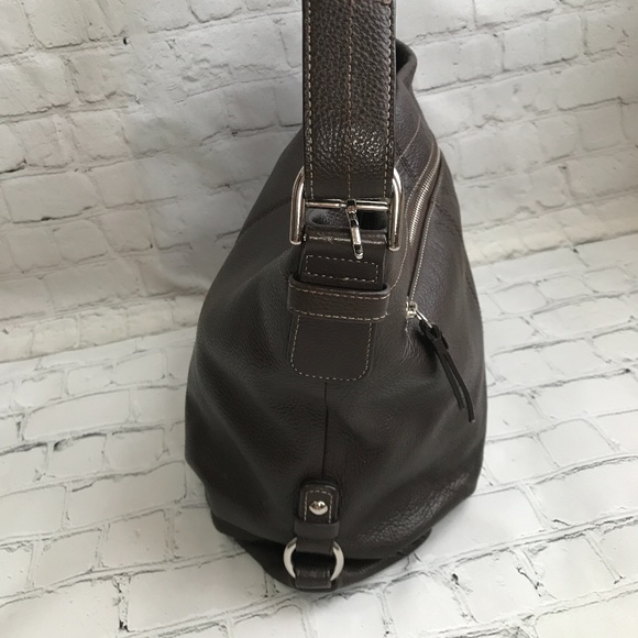 Coach Brown Leather Convertible Bag - Picture 5 of 12